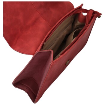 Dámska kabelka do ruky červeno/vínová - Paolo bags Simwa