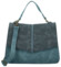 Dámska kabelka do ruky modrá - Paolo bags Simwa