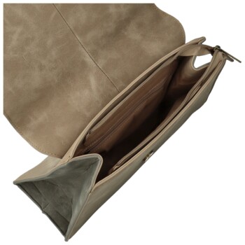 Dámska kabelka do ruky béžovo/sivá - Paolo bags Simwa