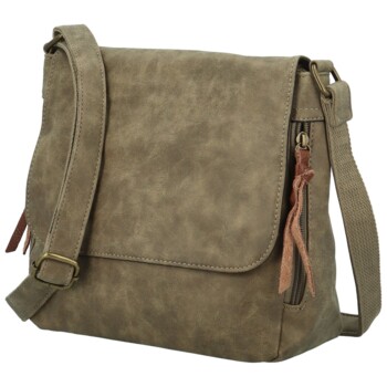 Dámska crossbody kabelka béžová - Paolo bags Aiden