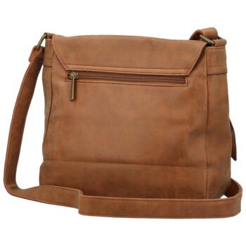 Dámska crossbody kabelka hnedá - Paolo bags Aiden