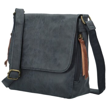 Dámska crossbody kabelka tmavo modrá - Paolo bags Aiden