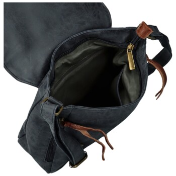 Dámska crossbody kabelka tmavo modrá - Paolo bags Aiden
