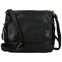 Dámska crossbody kabelka čierna - Paolo bags Aiden