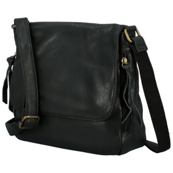 Dámska crossbody kabelka čierna - Paolo bags Aiden