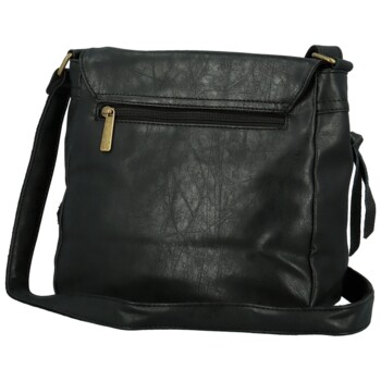 Dámska crossbody kabelka čierna - Paolo bags Aiden