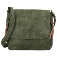 Dámska crossbody kabelka tmavo zelená - Paolo bags Aiden