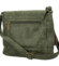 Dámska crossbody kabelka tmavo zelená - Paolo bags Aiden