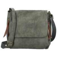 Dámska crossbody kabelka tmavo šedá - Paolo bags Aiden