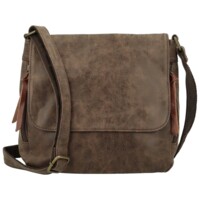 Dámska crossbody kabelka coffee - Paolo bags Aiden