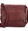 Dámska crossbody kabelka vínová - Paolo bags Aiden