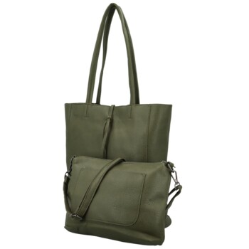 Dámsky set kabeliek zelený - Paolo bags Marika