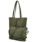Dámsky set kabeliek zelený - Paolo bags Marika