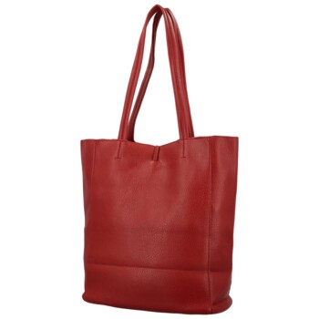 Dámsky set kabeliek červený - Paolo bags Marika