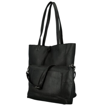 Dámsky set kabeliek čierny - Paolo bags Marika