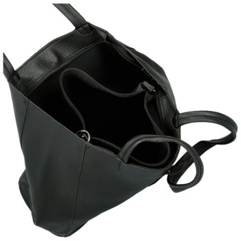 Dámsky set kabeliek čierny - Paolo bags Marika