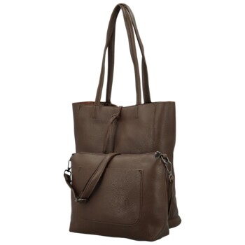Dámsky set kabeliek coffee - Paolo bags Marika