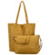Dámsky set kabeliek žltý - Paolo bags Marika