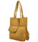 Dámsky set kabeliek žltý - Paolo bags Marika
