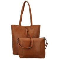 Dámsky set kabeliek hnedý - Paolo bags Marika