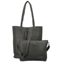 Dámsky set kabeliek tmavo šedý - Paolo bags Marika