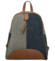 Dámsky kabelko/batôžtek šedo/modrý - Paolo bags Kavaya