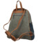Dámsky kabelko/batôžtek šedo/modrý - Paolo bags Kavaya