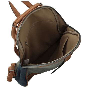 Dámsky kabelko/batôžtek šedo/modrý - Paolo bags Kavaya