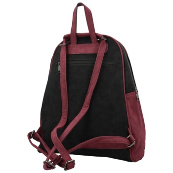 Dámsky kabelko/batôžtek čierno/ružový - Paolo bags Kavaya