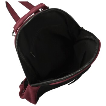 Dámsky kabelko/batôžtek čierno/ružový - Paolo bags Kavaya