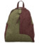 Dámsky kabelko/batôžtek zeleno/vínový - Paolo bags Kavaya