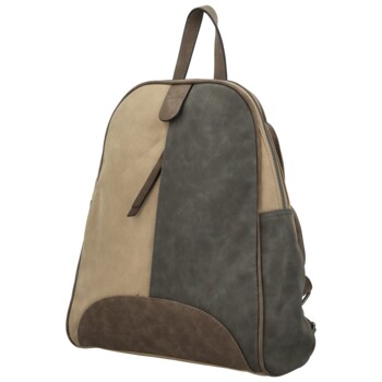 Dámsky kabelko/batôžtek béžovo/sivý - Paolo bags Kavaya