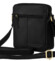 Pánska kožená crossbody taška čierna - Peterson Lauris
