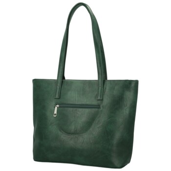 Dámska kabelka na rameno tmavo zelená - Firenze Valdema