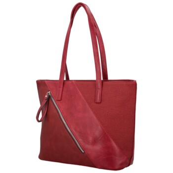 Dámska kabelka na rameno vínová - Firenze Valdema