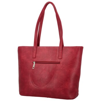 Dámska kabelka na rameno vínová - Firenze Valdema