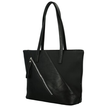 Dámska kabelka na rameno čierna - Firenze Valdema