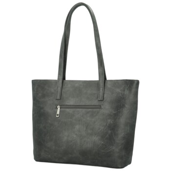 Dámska kabelka na rameno tmavo šedá - Firenze Valdema