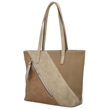 Dámska kabelka na rameno khaki - Firenze Valdema