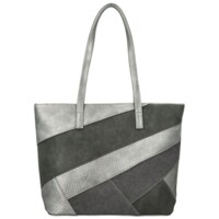 Dámska kabelka na rameno tmavo strieborná - Firenze Isabella