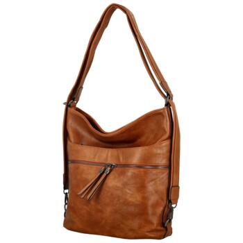 Dámsky kabelko/batoh hnedý - Romina & Co Bags Aglaia