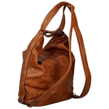 Dámsky kabelko/batoh hnedý - Romina & Co Bags Aglaia