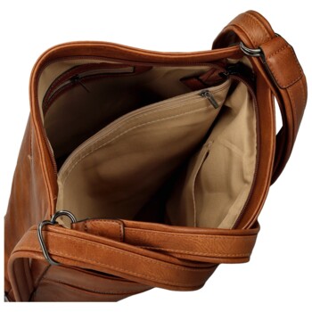 Dámsky kabelko/batoh hnedý - Romina & Co Bags Aglaia