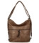 Dámsky kabelko/batoh tmavo béžový - Romina & Co Bags Aglaia