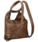 Dámsky kabelko/batoh tmavo béžový - Romina & Co Bags Aglaia