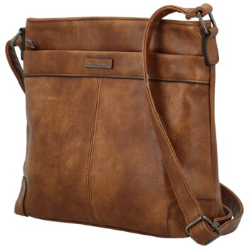 Dámska crossbody kabelka hnedá - Romina & Co Bags Tayiba