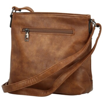 Dámska crossbody kabelka hnedá - Romina & Co Bags Tayiba