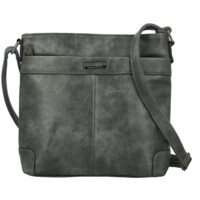Dámska crossbody kabelka tmavo šedá - Romina & Co Bags Tayiba