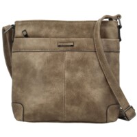 Dámska crossbody kabelka tmavo béžová - Romina & Co Bags Tayiba