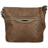 Dámska crossbody kabelka tmavo béžová - Romina & Co Bags Gemma
